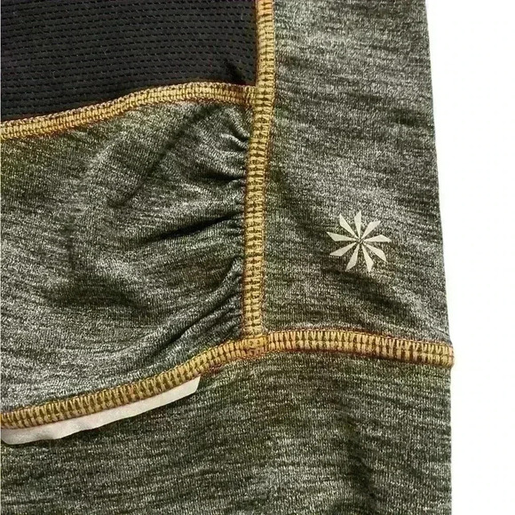 Athleta Medium Gray Capris Leggings - Picture 3 of 8